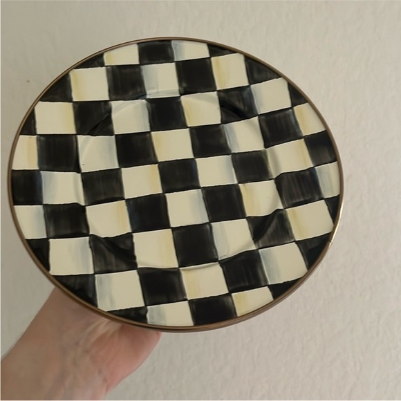 Mckenzie Childs Small Pedestal Platter - Picture 3 of 5